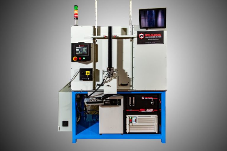 Laser Welding Lathe with Auto Part Feeder and Ejector by Weldlogic
