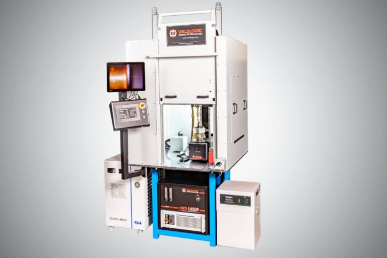 Vertical Laser Lathe Welding Cell