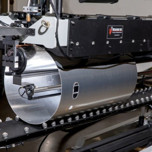 Auto Seam Welder for Aluminum Fuel Tanks Weldlogic Inc.